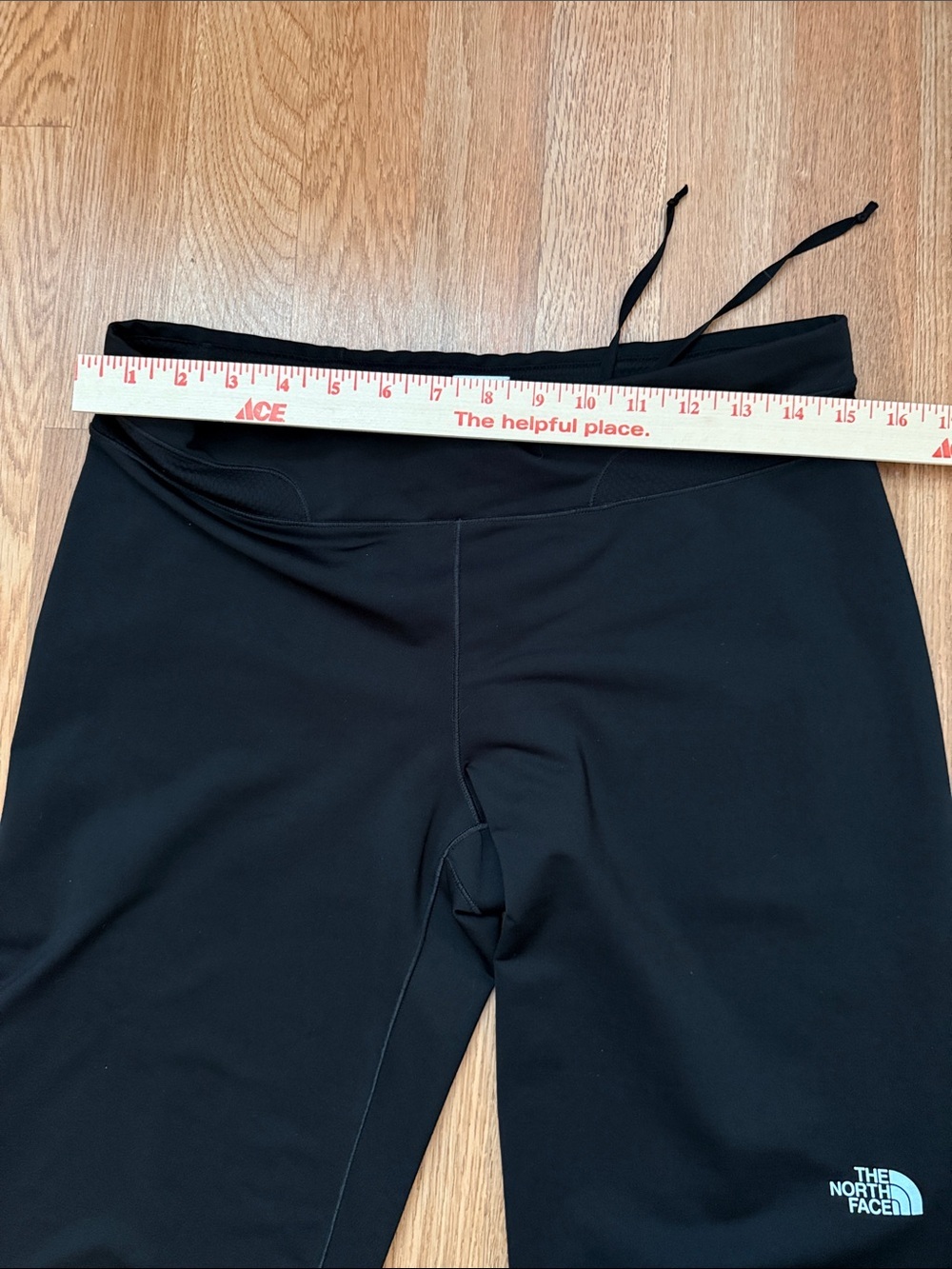 The North Face Black Workout Pants with Reflective Trim - Picture 7 of 8